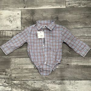 NWT Janie and Jack baby/toddler dress shirt 12-18 month
